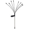 Decorazione luminosa solare GALIX G4435 - Forma bouquet - 8 LED - H69cm