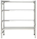 Scaffale acciaio inox lineare per alimenti freschi da conservare cm. 180x60x200h