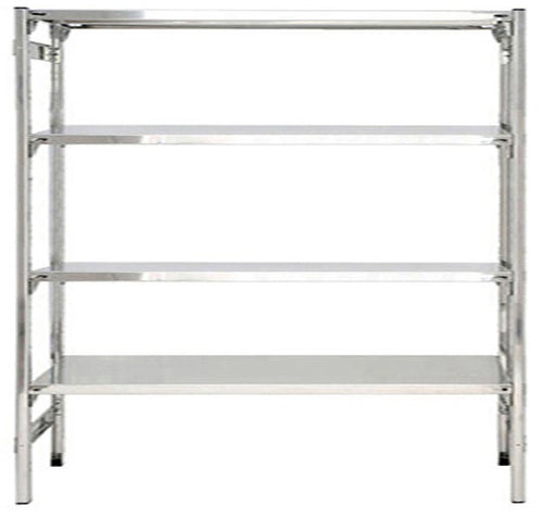 Scaffalatura acciaio inox cm. 200x50x200h