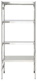 SCAFFALATURA in acciaio inox a ganci cm. 60x30x200h