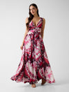 Abito marciano by guess ADELA V NECK LONG DRESS