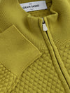 Gran Sasso Maglia Cardigan Color Senape da uomo