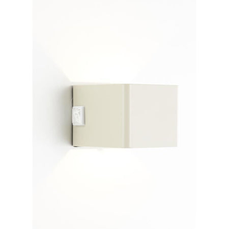 Applique da esterno magnetico - ISEO - BRILLIANT - Ricaricabile - Crema - LED - Sensore - 4W - 300lm - 3000K - USB