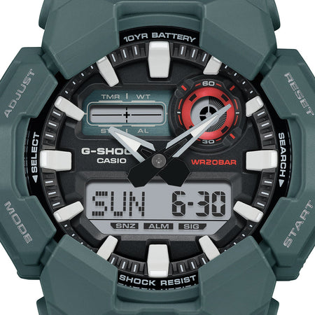CASIO G-SHOCK Mod. NEW RUGGED BASIC Analog-Digital 10-Year Battery
