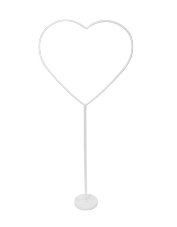 Base per Composizione Palloncini a Forma di Cuore 78x162cm