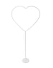 Base per Composizione Palloncini a Forma di Cuore 78x162cm