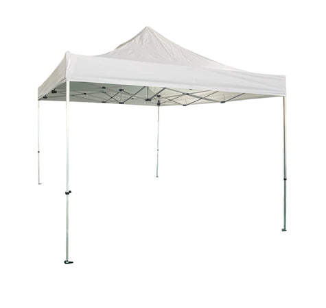 LEVIS - gazebo pieghevole e richiudibile completo di sacca protettiva 3x4,5 in alluminio Bianco
