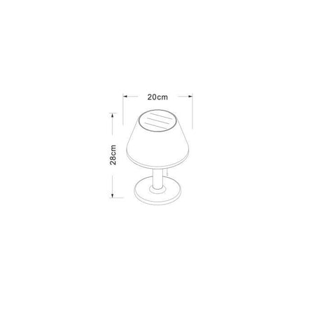 lampada da tavolo terra. lit G2