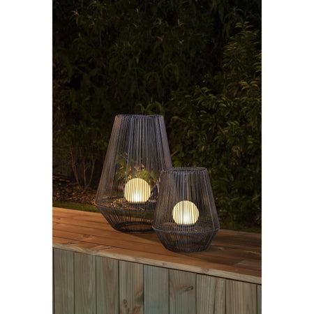 Lanterna decorativa H30 - sfera perla - GALIX