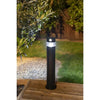 Paletto solare - GALIX - G4585C - Alta luminosità - Acciaio inox con rilevatore - H50 cm - 150 Lumen