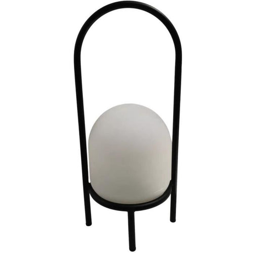 Lampada in resina su 4 piedi USB 200 lumens H43 cm - Galix