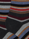 Gallo calze uomo lungo micro riga multicolor