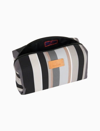 Gallo  pochette uomo Pochette bauletto unisex nero righe multicolor