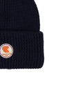 Gallo Berretto con risvolto unisex bianco a coste tinta unita cappello uomo / cappello donna
