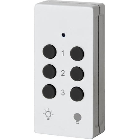 Kit 3 prese telecomandate + Telecomando - GAO - 230 V - Bianco