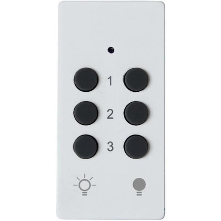 Kit 3 prese telecomandate + Telecomando - GAO - 230 V - Bianco