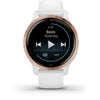 GARMIN Venu 2S - Smartwatch GPS - Oro rosa - Cinturino bianco