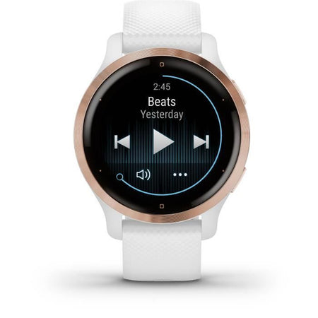GARMIN Venu 2S - Smartwatch GPS - Oro rosa - Cinturino bianco