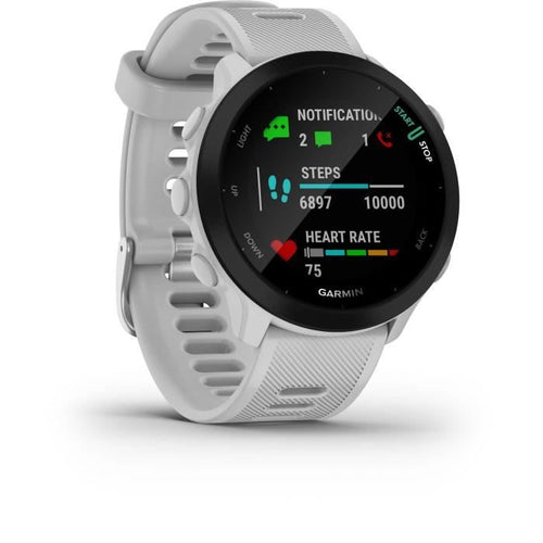 GARMIN Forerunner 55 - Smartwatch GPS - Bianco