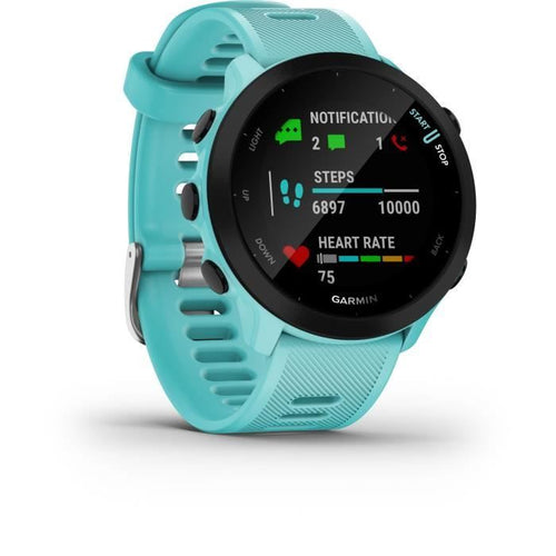 GARMIN Forerunner 55 - Smartwatch GPS - Verde acqua