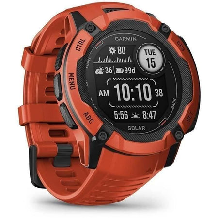 Watch GPS collegato - Garmin - 2x Solar Rouge Instinct