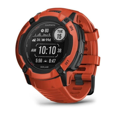 Watch GPS collegato - Garmin - 2x Solar Rouge Instinct