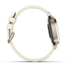Orologio connesso - GARMIN - Lily 2 - 25,4 x 21,3 mm - Oro crema con cinturino Bianco cocco