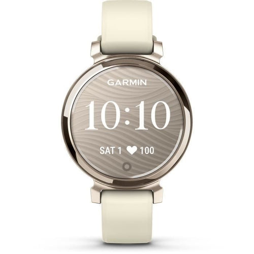 Orologio connesso - GARMIN - Lily 2 - 25,4 x 21,3 mm - Oro crema con cinturino Bianco cocco