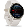 Orologio GPS connesso - GARMIN - Vivoactive 5 - WiFi - 30,4 mm (1.2) - Oro crema con cinturino Beige