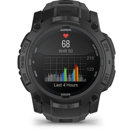 Garmin Instinct 3 Tactical Edition GPS Smartwatch sportivo - AMOLED - 1,3" - 50 mm - Nero