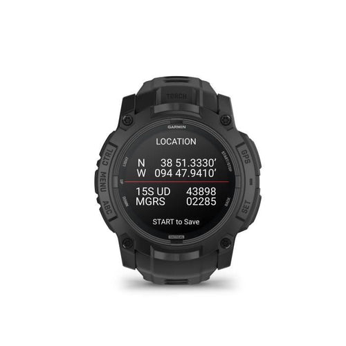 Garmin Instinct 3 Tactical Edition GPS Smartwatch sportivo - AMOLED - 1,3 - 50 mm - Nero