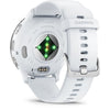 Orologio GPS connesso - GARMIN - Venu 3 - WiFi - 35,4 mm (1,4) - Acciaio argentato, cassa bianca e cinturino in silicone bianco