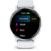 Orologio GPS connesso - GARMIN - Venu 3 - WiFi - 35,4 mm (1,4) - Acciaio argentato, cassa bianca e cinturino in silicone bianco