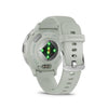Orologio GPS connesso - GARMIN - Venu 3S - 30,4 mm (1.2) - Acciaio argentato, cassa verde salvia e cinturino in silicone verde salvia