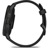 Orologio GPS connesso - GARMIN - Venu 3 - WiFi - 35,4 mm (1,4) - Acciaio grigio, cassa nera e cinturino in silicone nero