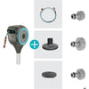 Avvolgitubo automatico per terrazzo - GARDENA - RollUp - S - Blu - Lunghezza 15 m - Tubo 13 mm