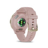 Orologio GPS connesso - GARMIN - Venu 3S - 30,4 mm (1.2) - Acciaio color oro morbido, cassa rosa e cinturino in silicone rosa