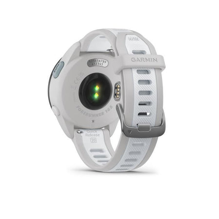 Orologio GPS connesso - GARMIN - Forerunner 165 - 1.2 - Bianco con bracciale bianco e grigio chiaro