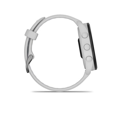 Orologio GPS connesso - GARMIN - Forerunner 165 - 1.2 - Bianco con bracciale bianco e grigio chiaro