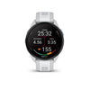 Orologio GPS connesso - GARMIN - Forerunner 165 - 1.2 - Bianco con bracciale bianco e grigio chiaro
