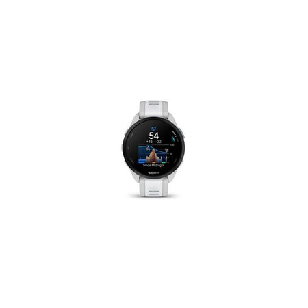 Orologio GPS connesso - GARMIN - Forerunner 165 - 1.2 - Bianco con bracciale bianco e grigio chiaro