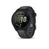 Orologio GPS connesso - GARMIN - Forerunner 165 - 1.2 - Nero con cinturino nero e grigio