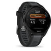 Orologio GPS connesso - GARMIN - Forerunner 165 - 1.2 - Nero con cinturino nero e grigio