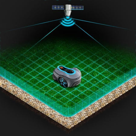 Robot rasaerba - GARDENA - Smart SILENO Free 800 - Senza cavi perimetrali - Superficie 800 m - Include Smart Gateway
