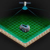 Robot rasaerba - GARDENA - Smart SILENO Free 1500 - Senza cavi perimetrali - Superficie 1500 m - Include Smart Gateway