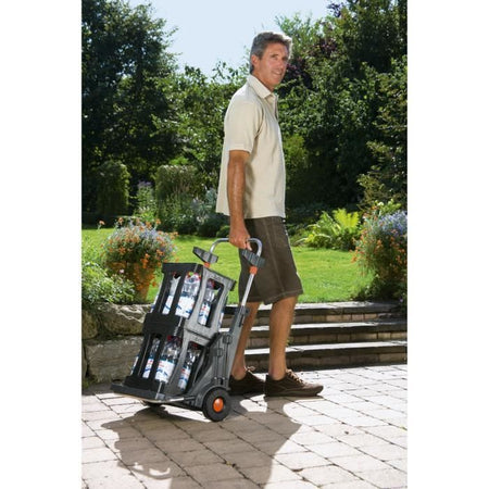Carrello da giardino con coperchio Gardena