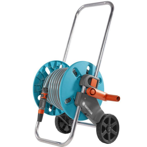 Avvolgitubo GARDENA - aquaroll S - Dotato di 20m di tubo - 18502-50