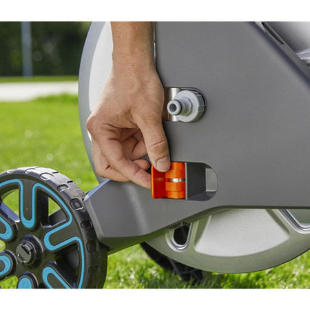 GARDENA AquaRoll L Easy Metal Avvolgitubo con ruote