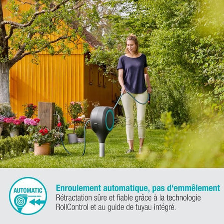 GARDENA RollUp S distributore automatico di picchi 15 m striscia blu