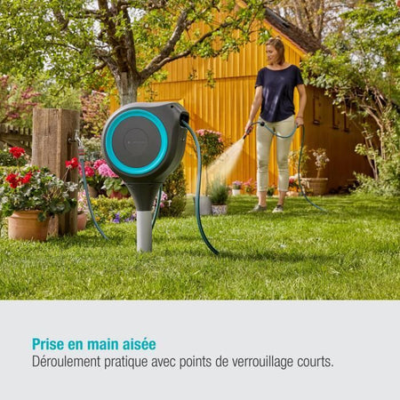 GARDENA RollUp S distributore automatico di picchi 15 m striscia blu